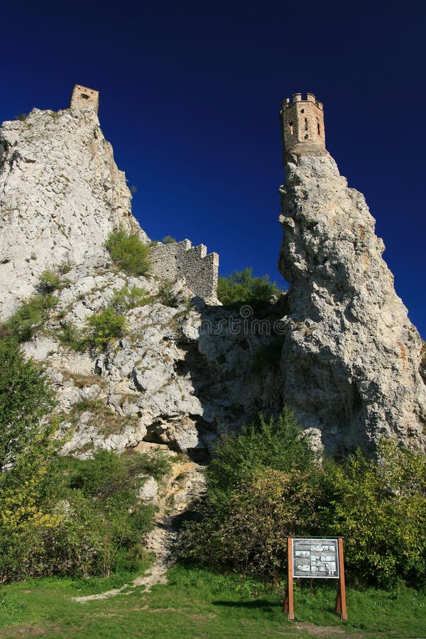 Towers of Devin castle