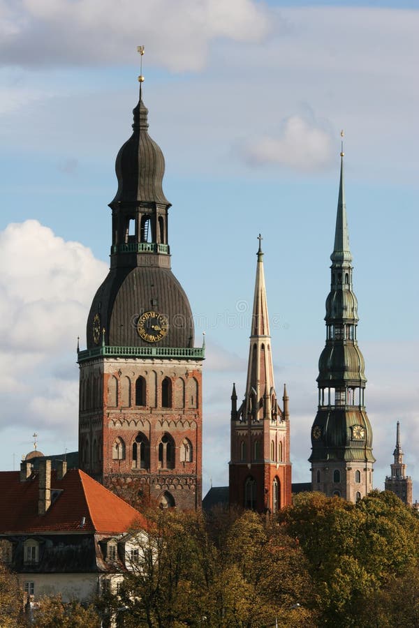 Towers of Riga