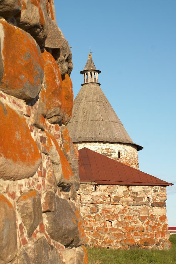 Towers of Solovetsky Monastery