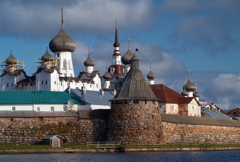 Towers of Solovetsky Monastery