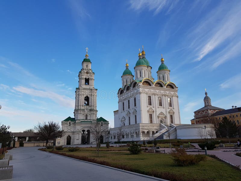 Towers and walls of the Astrakhan Kremlin. Towers and walls of the Astrakhan Kremlin