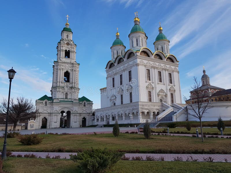 Towers and walls of the Astrakhan Kremlin. Towers and walls of the Astrakhan Kremlin