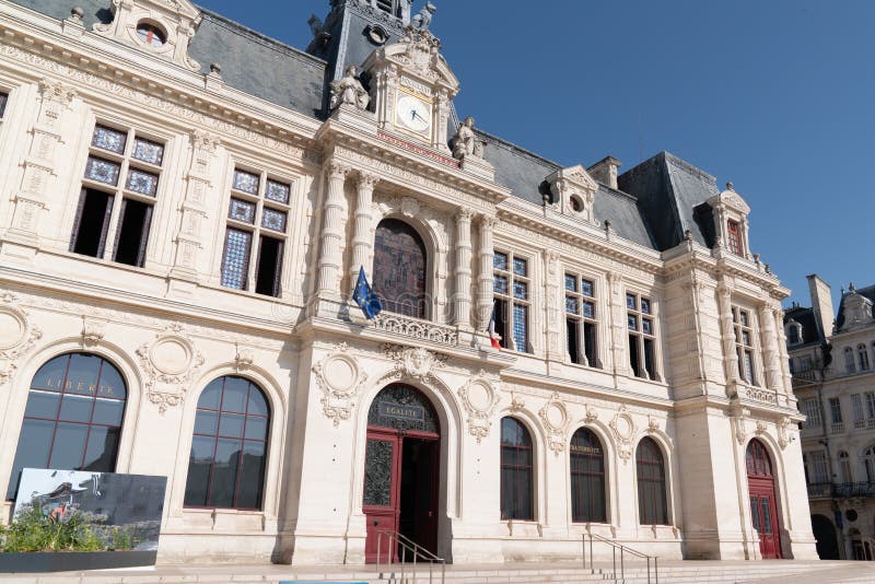 Cityscape Of Poitiers, France Stock Image - Image of nature, landmark ...