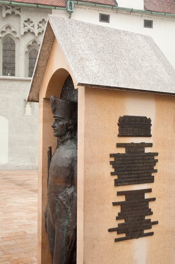 Town guardhouse in Bratislava