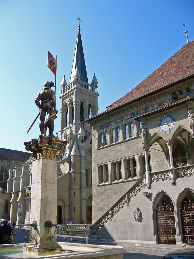 Rathaus, Bern, Switzerland stock photo. Image of symmetric 2192158