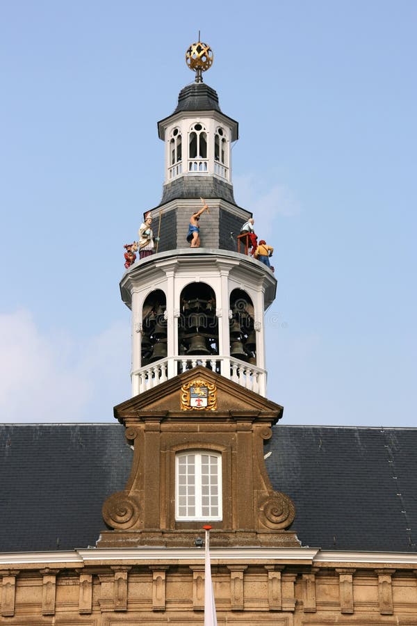 Town hall in Holland stock image. Image of architecture 6488687