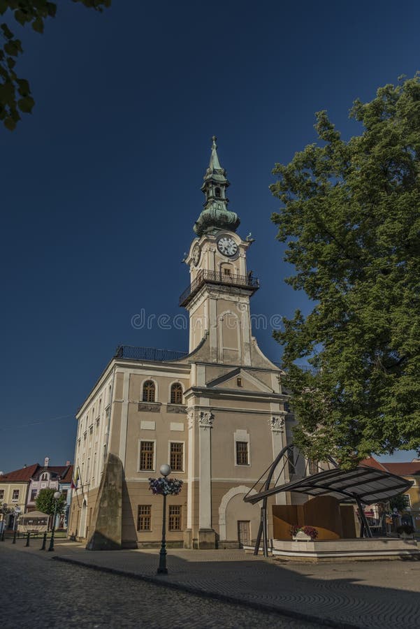 Town hall in Kezmarok Slovakia town