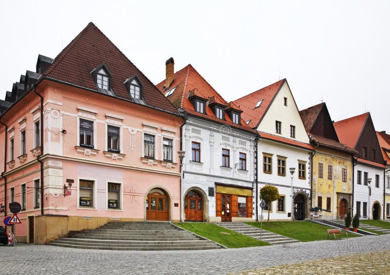 Town Hall square (Radnicne namestie) in Bardejov