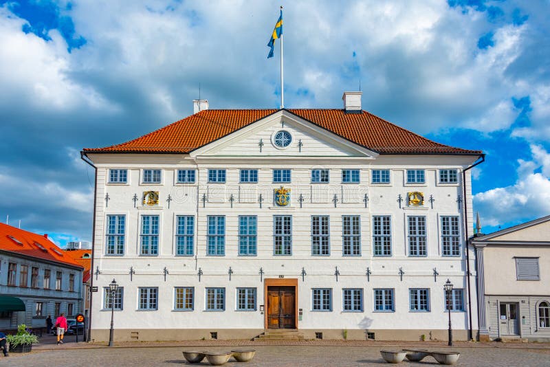 Town Hall in Swedish Town Kalmar Editorial Photo Image of outdoor