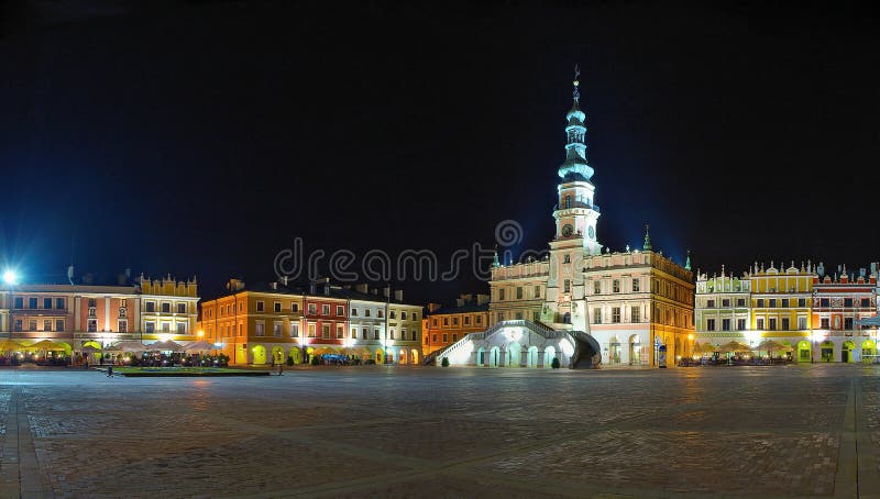 Town hall in Zamosc