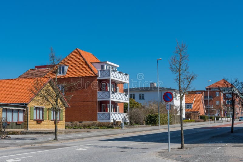 Town of Ringsted in Denmark Stock Photo Image of building, city