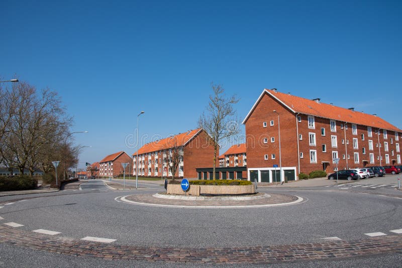 Town of Ringsted in Denmark Stock Photo Image of building, city
