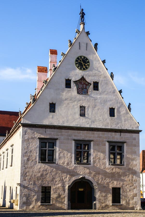 Town Square of Slovakian Bardejov.