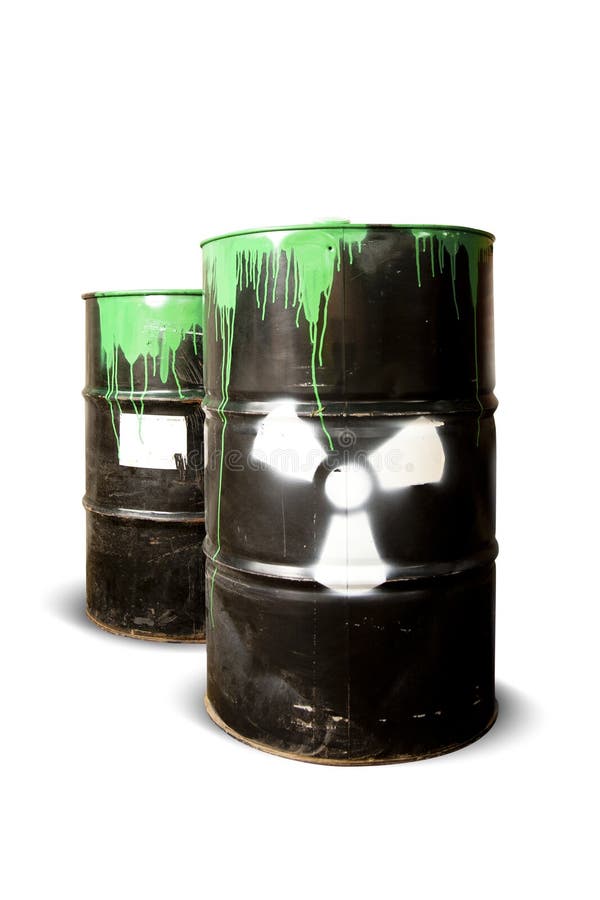 Toxic drum barrels spilled their hazardous content contaminating the earth. Metal steel drum stock images, royalty-free photos and pictures