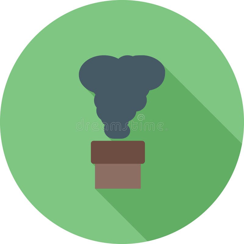 Toxic Fumes Release stock vector. Illustration of environmental 90262860