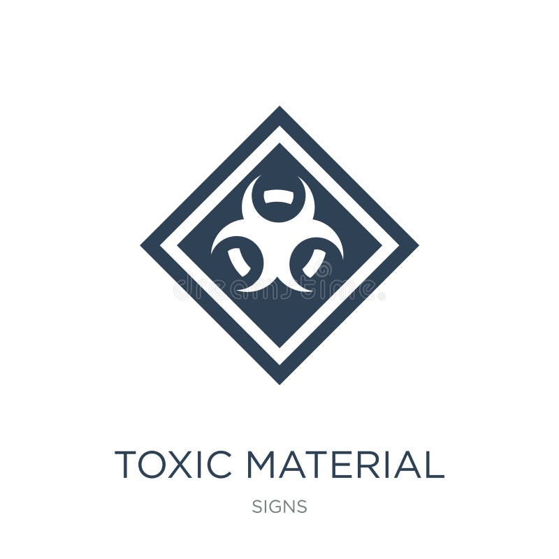 toxic material icon in trendy design style. toxic material icon isolated on white background. toxic material vector icon simple stock illustration toxic material icon in trendy design style. toxic material icon isolated on white background. toxic material vector icon simple stock illustration