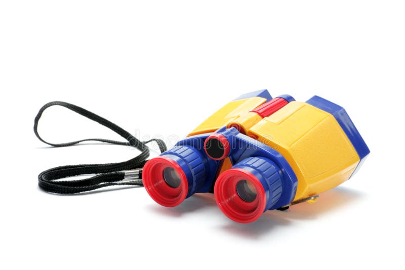 Toy Binoculars stock photo. Image of observation, binoculars 9765384