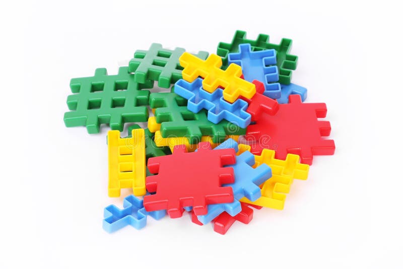Toy building blocks royalty free stock images