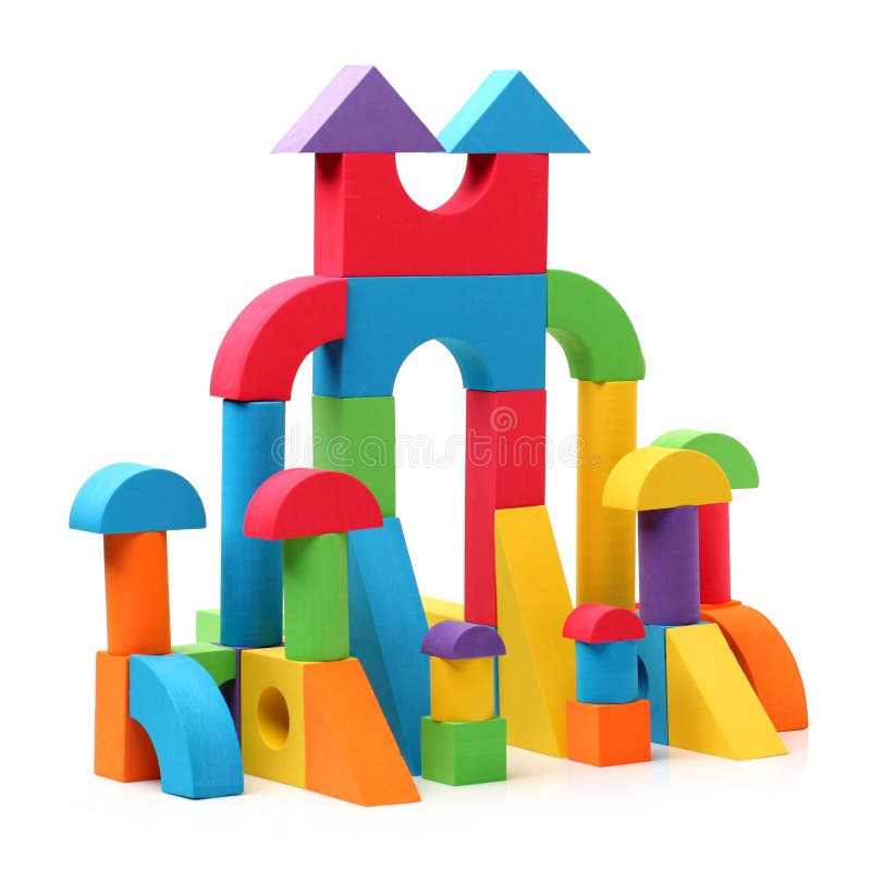 Toy castle royalty free stock images