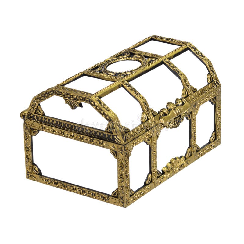 Plastic toy treasure chest stock image. Image of stick 2181707
