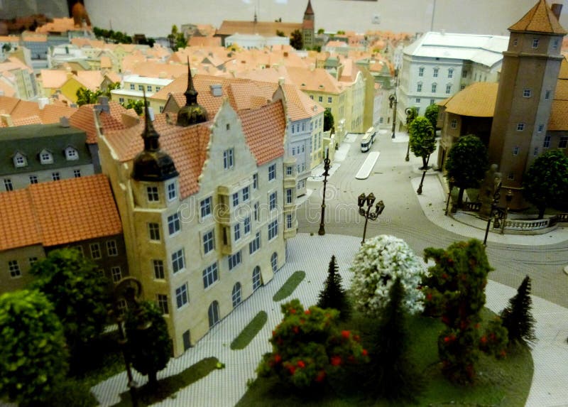 Toy city miniature - Kaliningrad KÃ¶nigsberg