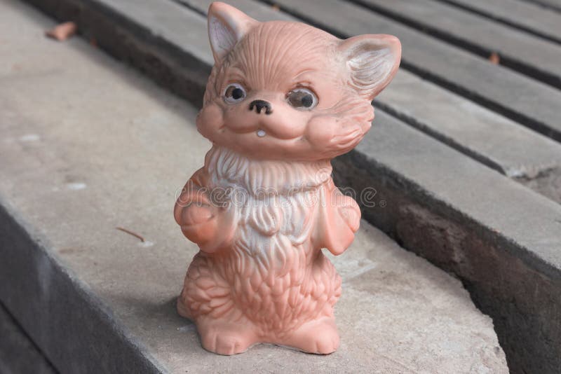toy on concrete royalty free stock image toy on concrete royalty free stock image