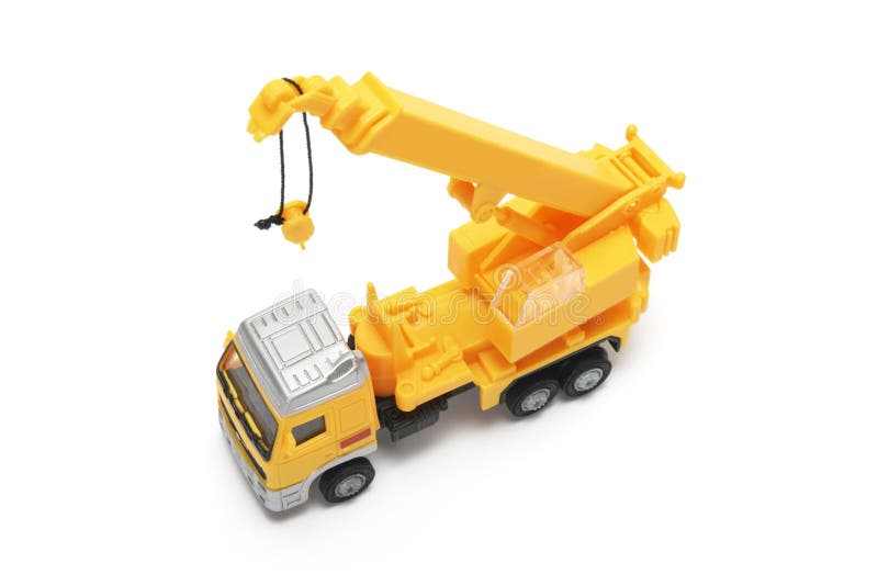 yellow crane toy