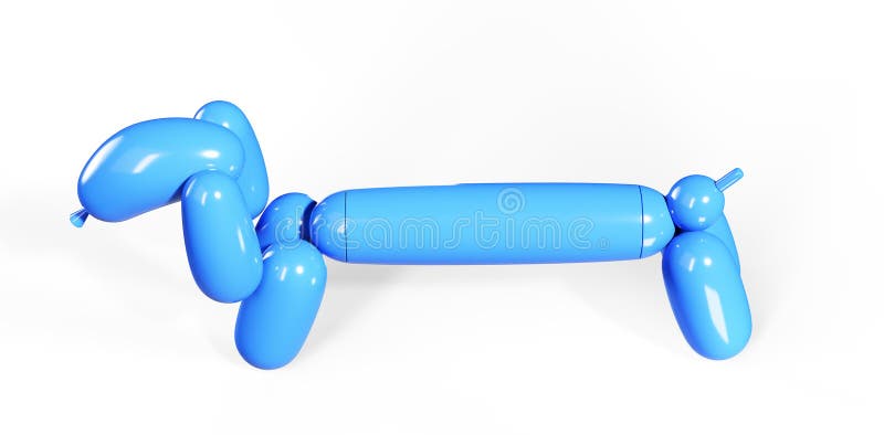 Balon cățeluș jucărie 3d făcându-l balon cățeluș jucărie 3d