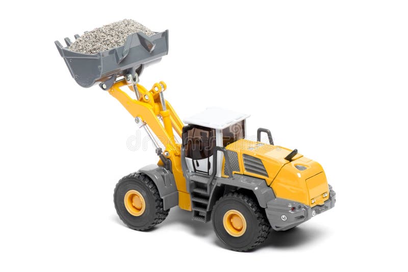 Toy heavy bulldozer