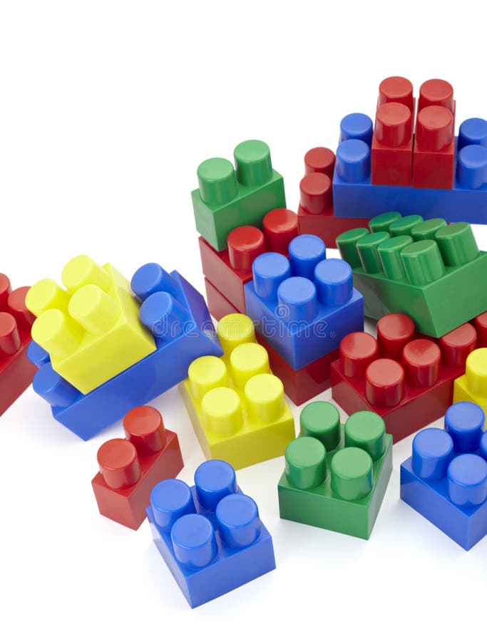 Toy Lego Block Construction Education Childhood Stock Image Image of background, connection