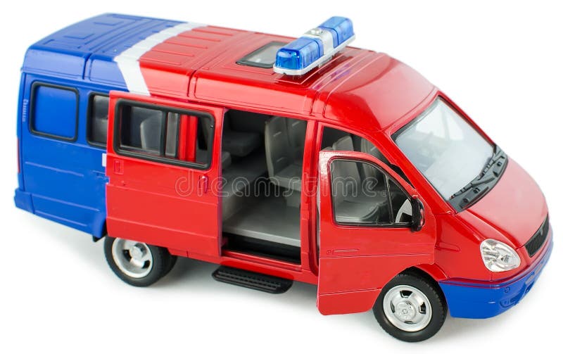 toy van with opening doors