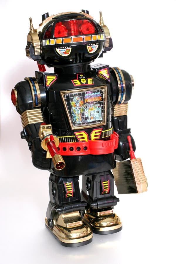 L'immagine di un robot giocattolo.