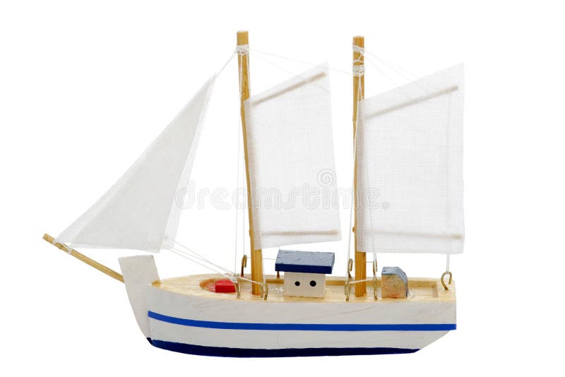 Toy sailing boat