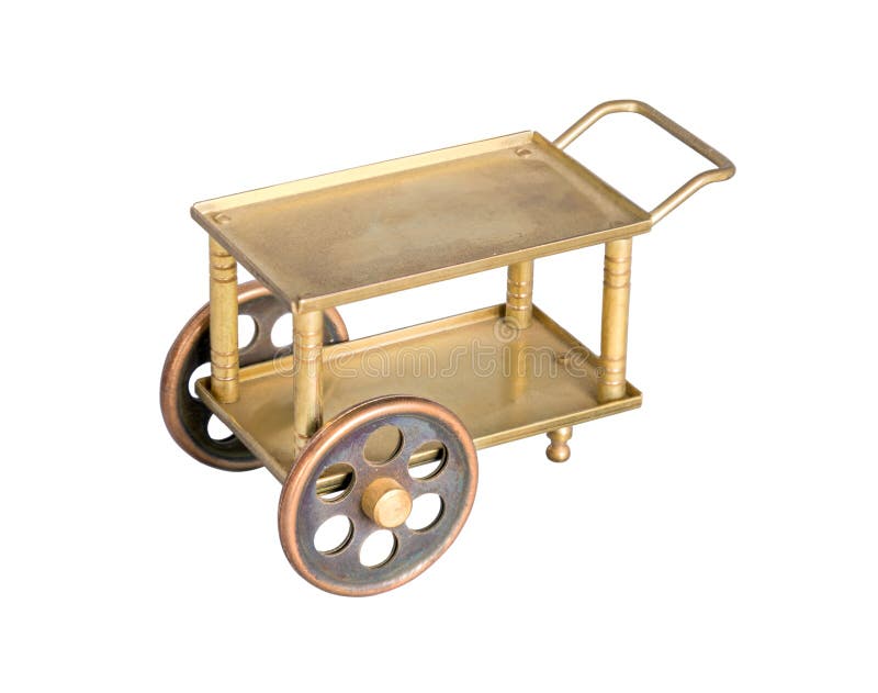 Toy Serving Table on Wheels Stock Photo Image of model, cooking 94033262