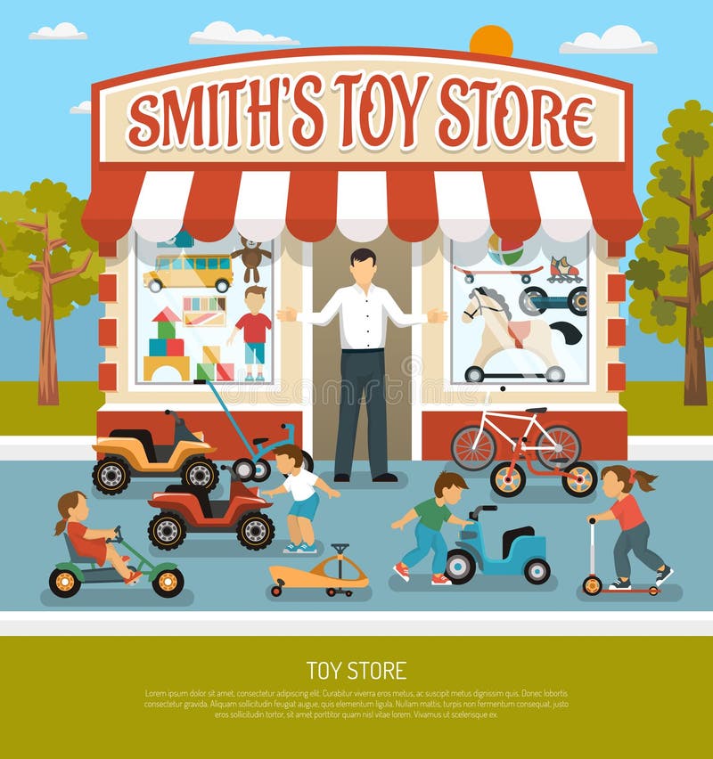 Toy Shop Stock Illustrations – 19,715 Toy Shop Stock Illustrations, Vectors  & Clipart - Dreamstime