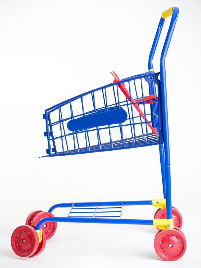 plastic toy shopping cart