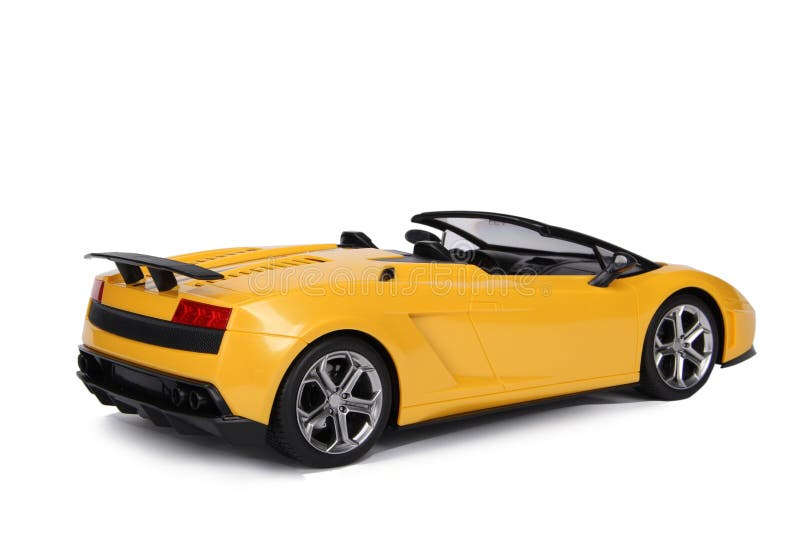 Toy sport car model stock image. Image of fast, macro 49912289
