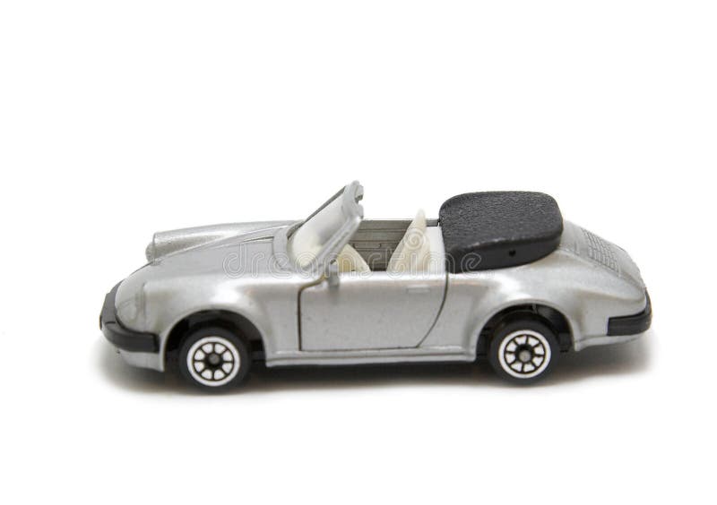Toy sports car stock image