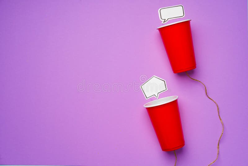 341 Plastic Cup Telephone Stock Photos Free & RoyaltyFree Stock