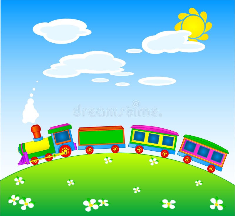 Toy Train Cartoon Stock Illustrations 9,222 Toy Train Cartoon Stock