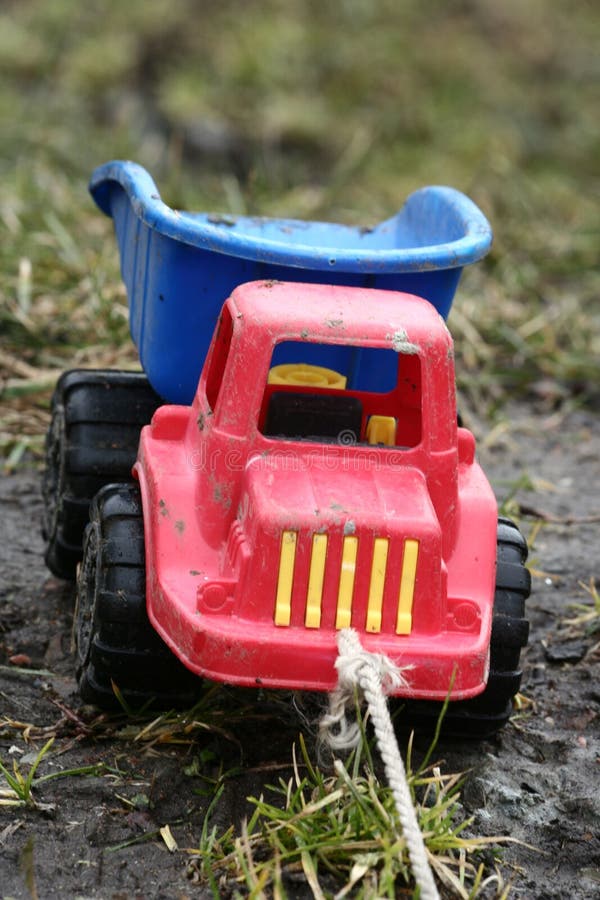 TOY TRUCK stock photo. Image of road, household, blue 2111000