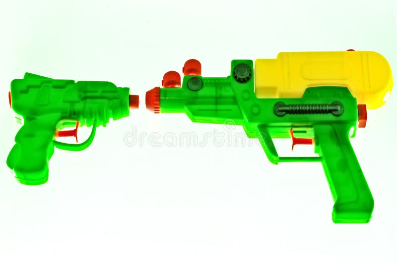 Toy water pistols