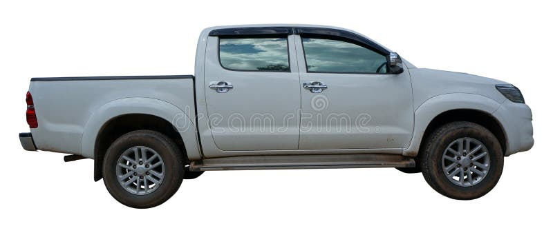 Toyota Hilux Vigo Champ Double Cab Foto De Stock Imagem De Isolado