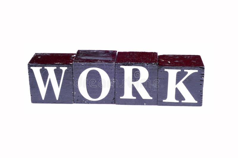 Trabalho árduo foto de stock