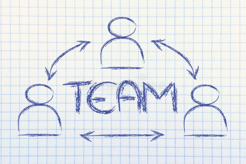 Trabalhos de equipa, projeto com grupo de colegas de trabalho colaboradores imagens de stock royalty free Trabalhos de equipa, projeto com grupo de colegas de trabalho colaboradores imagens de stock royalty free