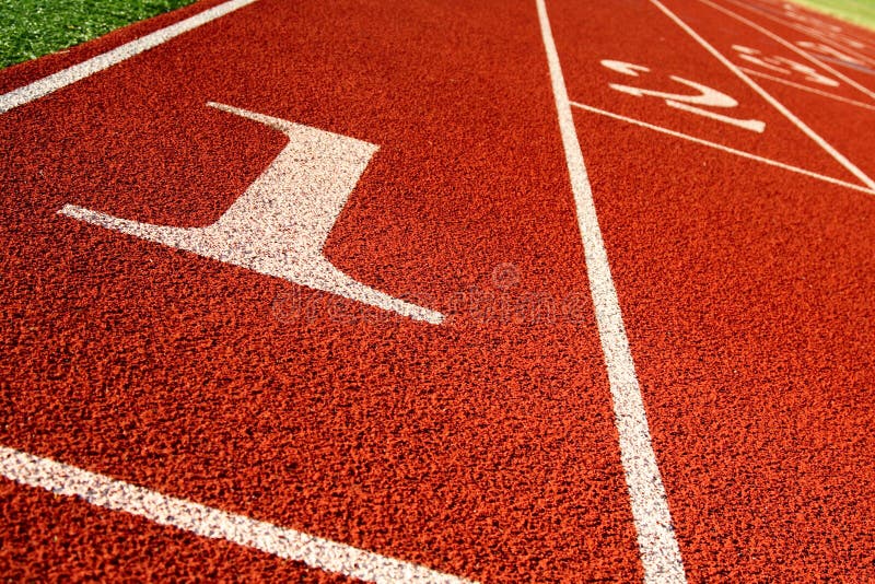 Track and field stock photo. Image of school, line, field 3082298