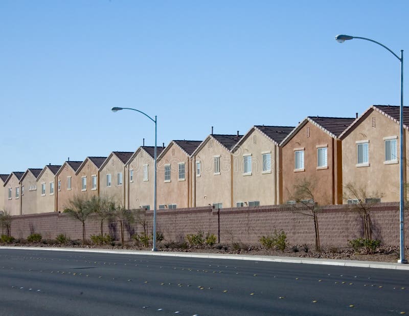 Track houses stock photo. Image of neighborhood, series 1456950