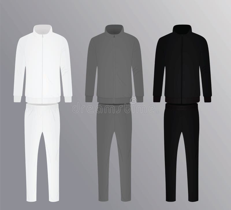 Black tracksuit bottom stock vector. Illustration of color 107916042