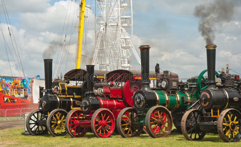 Traction Engines at Pickering annual Rally