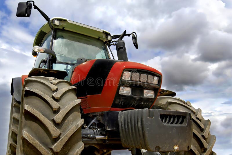 Tractor stock photo